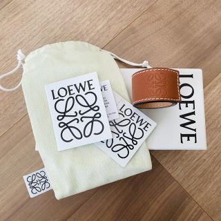 ロエベ(LOEWE)のLOEWE レザーブレスレット(ブレスレット/バングル)