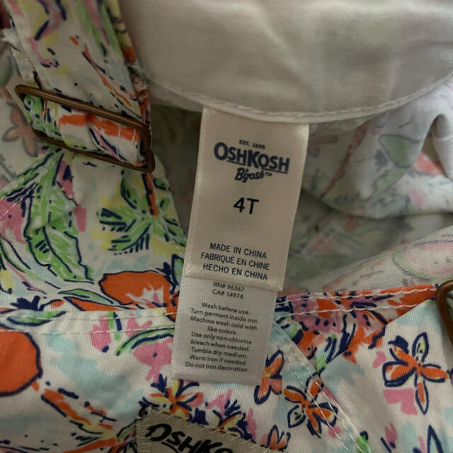 OshKosh(オシュコシュ)のオシュコシュ　オーバーオール キッズ/ベビー/マタニティのキッズ服女の子用(90cm~)(ワンピース)の商品写真