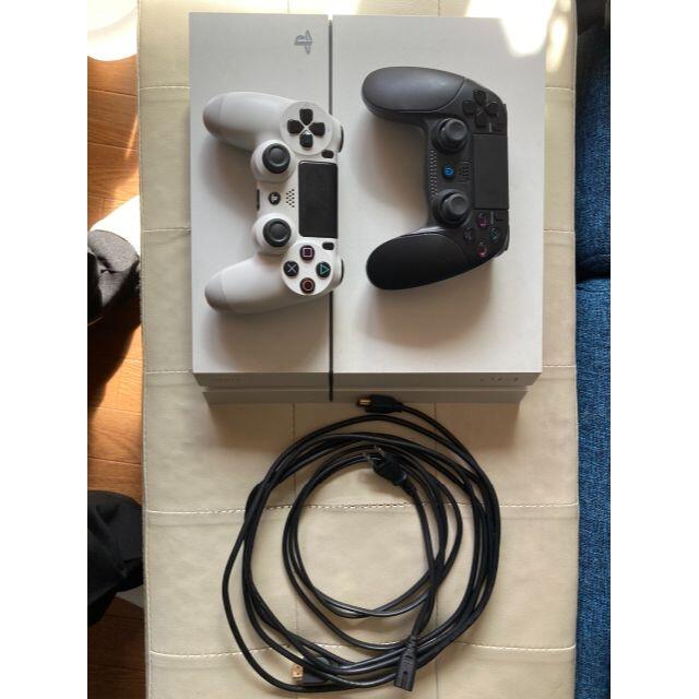 動作確認済み】PS4 CUH-1200 500GB プレステ4 ホワイト 本体 最低販売