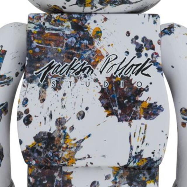 MEDICOM TOY(メディコムトイ)のBE@RBRICK Jackson Pollock SPLASH 1000% エンタメ/ホビーのフィギュア(その他)の商品写真