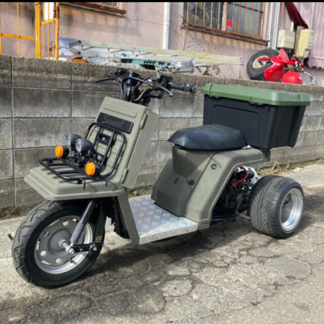 ホンダ 宮城県仙台市 ホンダ ジャイロx ミリタリーカスタム ロンホイ ミニカー 自賠責の通販 By ぽんぽんポン酢 S Shop ホンダならラクマ