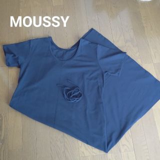 マウジー(moussy)のMOUSSY Tシャツ ワンピ(ロングワンピース/マキシワンピース)