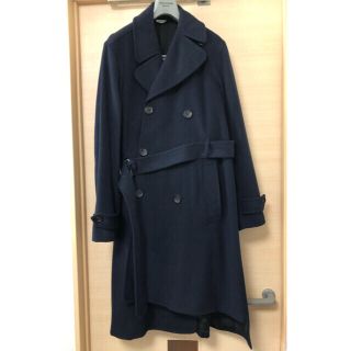 コムデギャルソンオムプリュス(COMME des GARCONS HOMME PLUS)のギャルソン オムプリュス カシミヤウール ねじれ Pコート(ステンカラーコート)