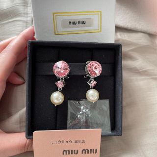 専用。miu miu　イヤリング　新品レディース