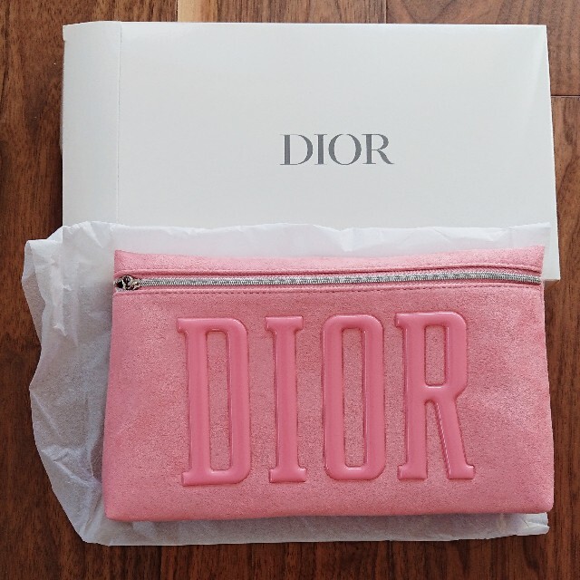 定番キャンバス Dior ノベルティ ポーチ ベビーピンク