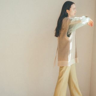 ステュディオス(STUDIOUS)のCLANE 2021ss BACK SLIT KNIT VEST(ベスト/ジレ)