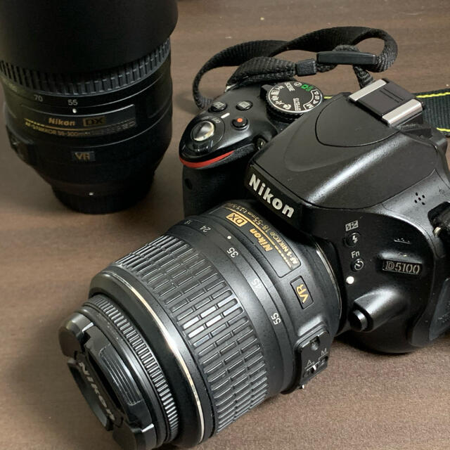 Nikon - 【まり様】ニコンD5100 ズームレンズ2本セット 予備バッテリー