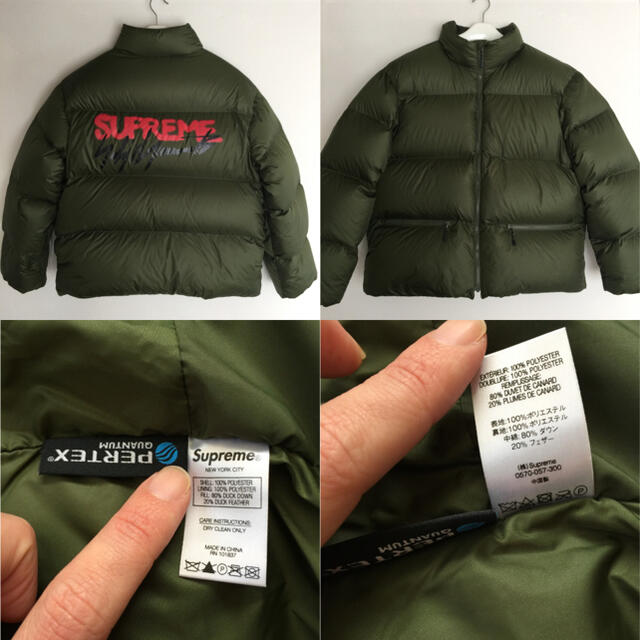 Supreme YohjiYamamotoDownJacketオリーブmサイズ