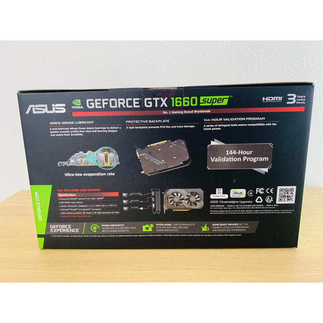 【希少品】ASUS GTX1660 Super 未開封品