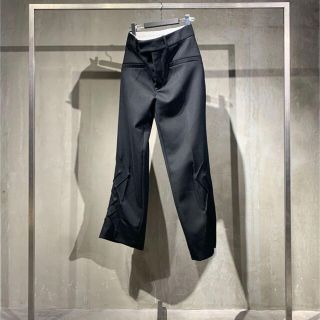 マルタンマルジェラ(Maison Martin Margiela)のNAMACHEKO  THORWALDZIGZAG TROUSERS(スラックス)