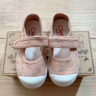 キャラメルベビー&チャイルド(Caramel baby&child )のcienta シエンタベルクロワンストラップシューズ　23(14㎝)(スニーカー)