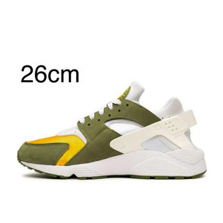 ステューシー(STUSSY)のSTUSSY NIKE AIR HUARACHE DARK OLIVE 26cm(スニーカー)