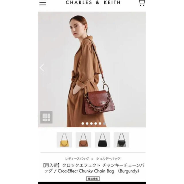 Charles and Keith(チャールズアンドキース)のまよか様専用 レディースのバッグ(ショルダーバッグ)の商品写真