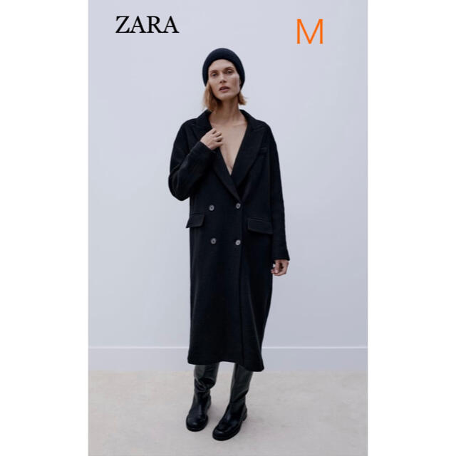 新品未使用 ZARA LIMITED EDITION ウール混紡コート M