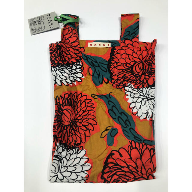 バッグ新品 MARNI マルニカフェ エコバッグ