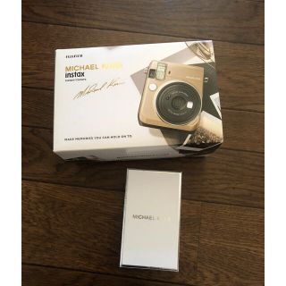 マイケルコース(Michael Kors)の取置☆MICHAEL KORS×FUJIFILM　instax mini☆(フィルムカメラ)