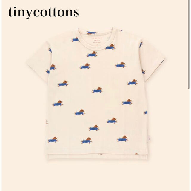Tinycottons  21SS DOGGYPADDLETEE 2y