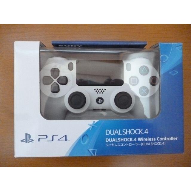 SONY(ソニー)の新品未使用品★SONY純正★DUALSHOCK4★グレイシャーホワイト★ エンタメ/ホビーのゲームソフト/ゲーム機本体(家庭用ゲーム機本体)の商品写真