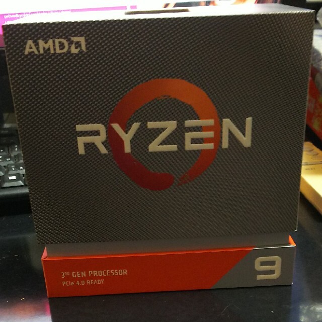 FIRST専用 AMD ryzen 9 3900X 新品・未開封 - PCパーツ