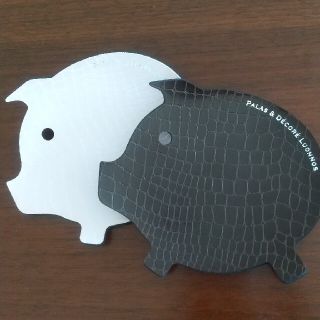 フランフラン(Francfranc)のブタさん ペアコースター(テーブル用品)