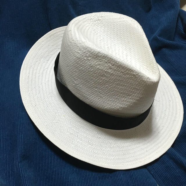 LOWRYS FARM(ローリーズファーム)のホワイトパナマハット ローリーズファーム レディースの帽子(麦わら帽子/ストローハット)の商品写真