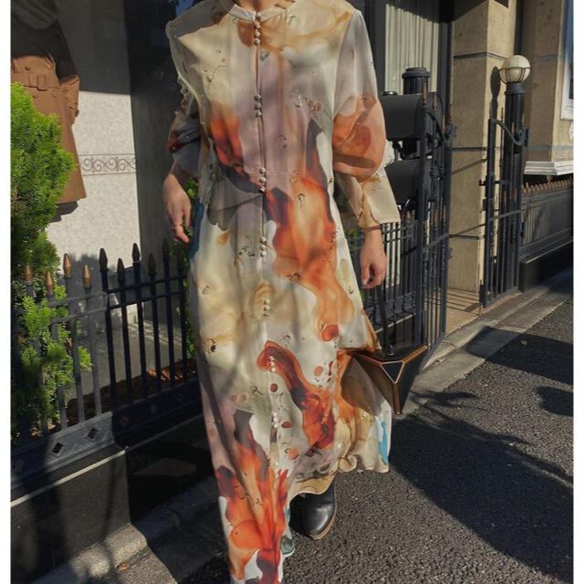 UNERESSED AMERIA INK ART DRESS 超格安一点 vahlturismo.com.br