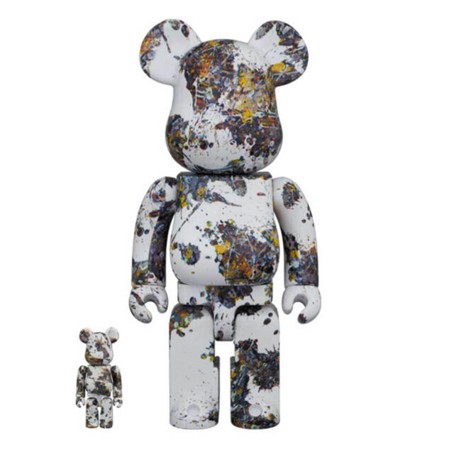 その他BE@RBRICK JacksonPollock Studio100%&400%