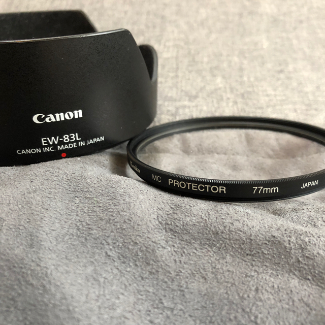 Canon EF24-70mm F4L IS USM+レンズ保護フィルター