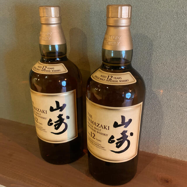 サントリー(サントリー)のサントリー　山崎12年750ml2本セット 食品/飲料/酒の酒(ウイスキー)の商品写真