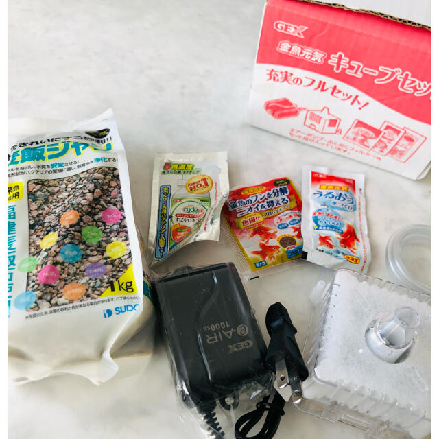 新品・未使用‼︎水槽のポンプと石 その他のペット用品(その他)の商品写真