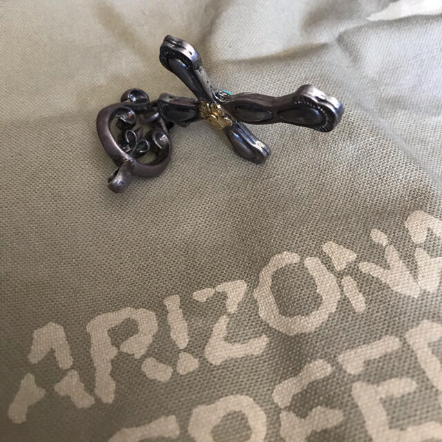 ARIZONA FREEDOM(アリゾナフリーダム)のアリゾナフリーダム　オーダーリバーシブルクロス メンズのアクセサリー(ネックレス)の商品写真