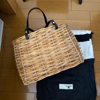 イエナ(IENA)の美品オシャレ✳︎Flea Store Vegetalかごバッグ(かごバッグ/ストローバッグ)