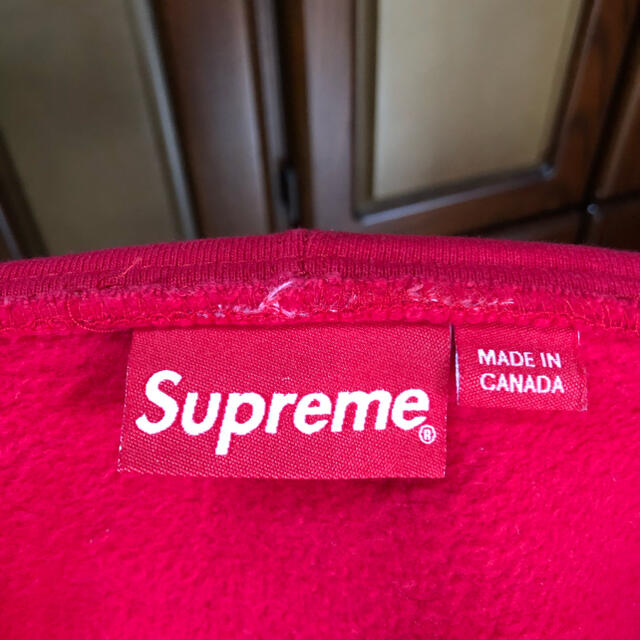 Supreme(シュプリーム)の14fw Supreme Tape Logo Zip Up Hooded メンズのトップス(パーカー)の商品写真