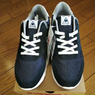 ルコックスポルティフ(le coq sportif)のルコックスニーカー　24.0 ネイビー(スニーカー)