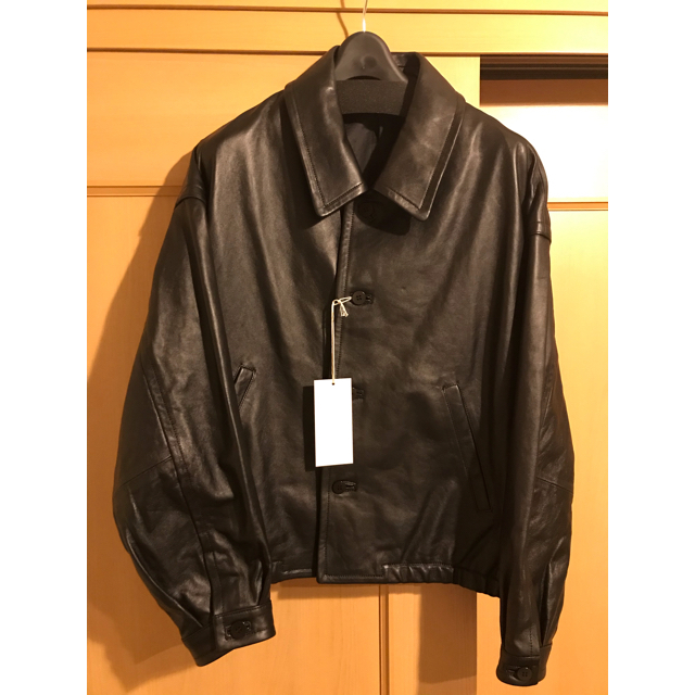 LIDNM】LEATHER SHORT BLOUSON - レザージャケット