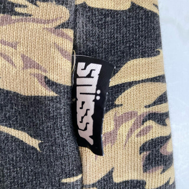 STUSSY(ステューシー)のXLサイズ ステューシー STUSSY 迷彩スウェットパンツ 総柄 古着 メンズのパンツ(その他)の商品写真