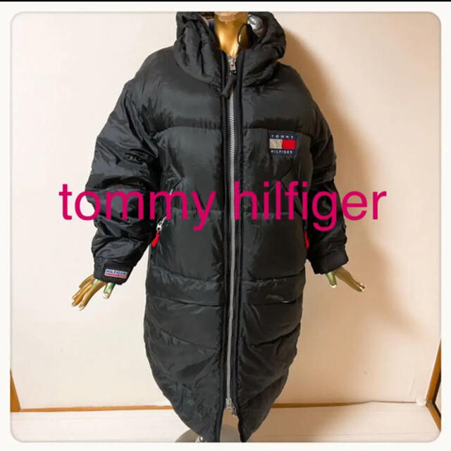 TOMMY HILFIGER(トミーヒルフィガー)の☘P1☘激レア tommy hilfiger バックログ ダウンコート XL メンズのジャケット/アウター(ダウンジャケット)の商品写真
