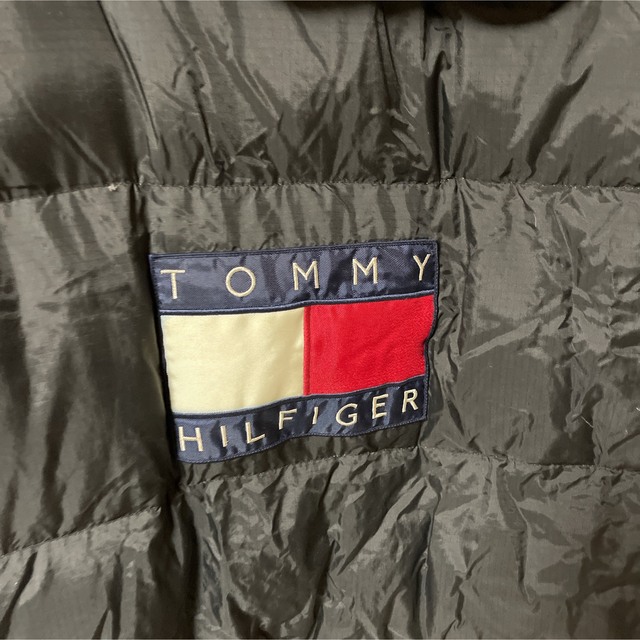 TOMMY HILFIGER(トミーヒルフィガー)の☘P1☘激レア tommy hilfiger バックログ ダウンコート XL メンズのジャケット/アウター(ダウンジャケット)の商品写真