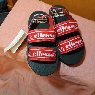 エレッセ(ellesse)のellesse  スポーツサンダル レッド/ブラック M(サンダル)