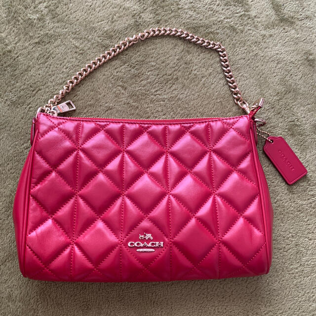 コーチ　COACH ハンドバッグ　ショルダーバッグ　美品　結婚式バッグ