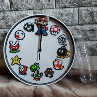 マリオ風 ハンドメイド 壁時計の通販 by 太刀川's shop|ラクマ