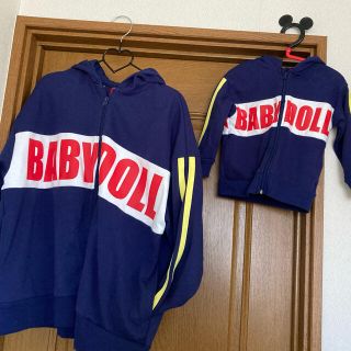 ベビードール(BABYDOLL)のBABYDOLL 親子おそろい パーカー(パーカー)