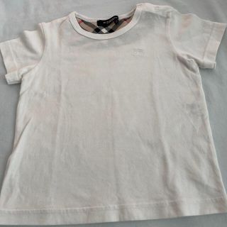 バーバリー(BURBERRY)の【中古】バーバリー　ワンポイント半袖Ｔシャツ　90(Tシャツ/カットソー)