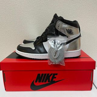 ナイキ(NIKE)のAIR JORDAN 1 HIGH OG “SILVER TOE" 24.5cm(スニーカー)