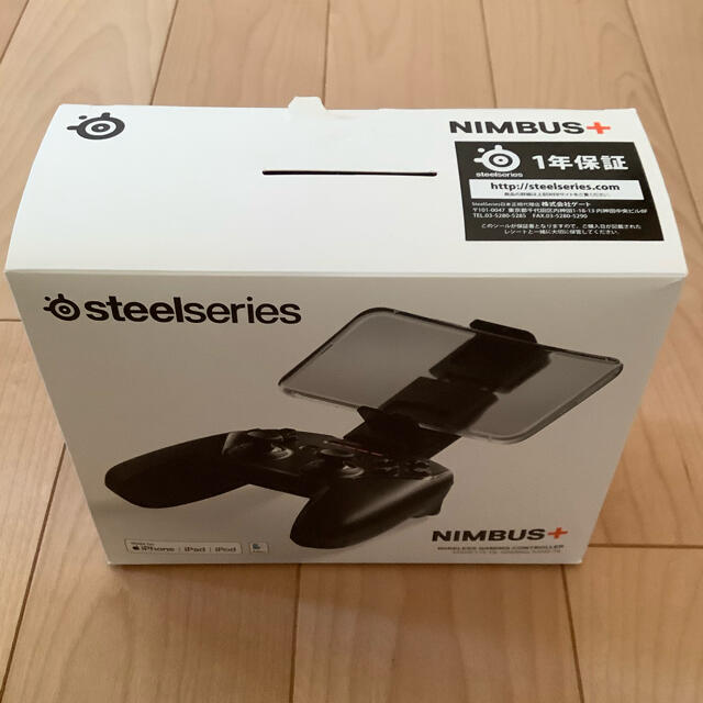 Apple(アップル)の【otsu様専用】SteelSeries Nimbus+ワイヤレスコントローラー エンタメ/ホビーのゲームソフト/ゲーム機本体(その他)の商品写真