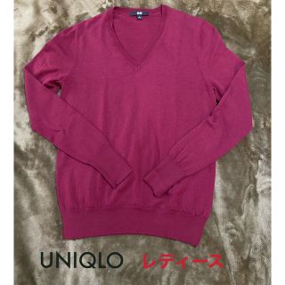 ユニクロ(UNIQLO)のUNIQLOピュアニューウールニット(ニット/セーター)