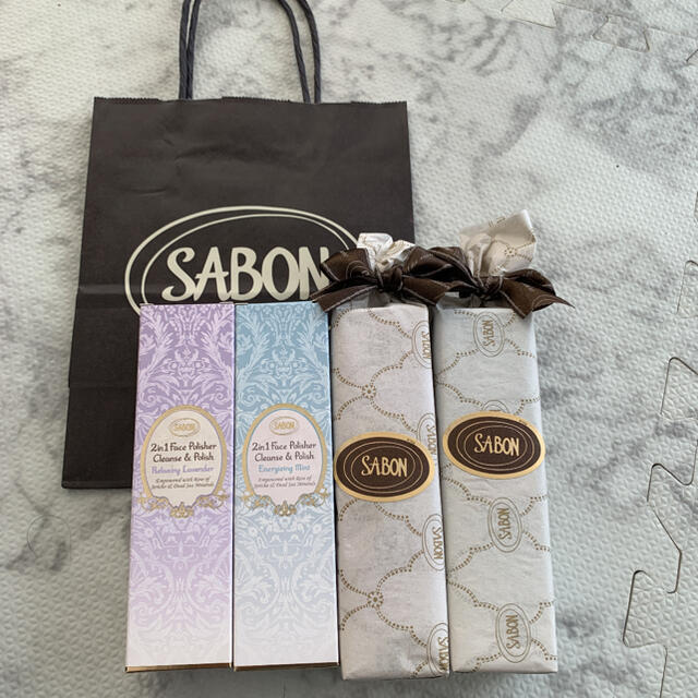 SABON(サボン)のサボン SABON フェイスポリッシャーリフレッシングとリラクシングのセット コスメ/美容のスキンケア/基礎化粧品(洗顔料)の商品写真