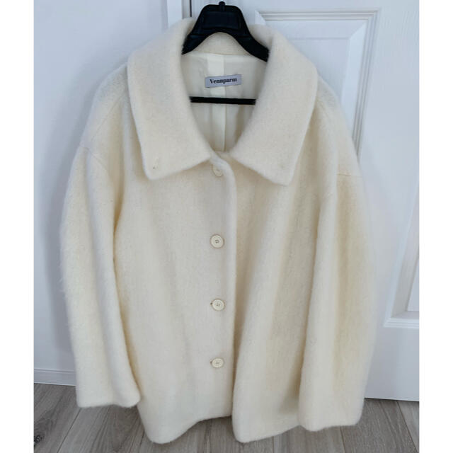 TODAYFUL(トゥデイフル)の【新品・未使用】Vennparm mohair cocoon coat レディースのジャケット/アウター(その他)の商品写真