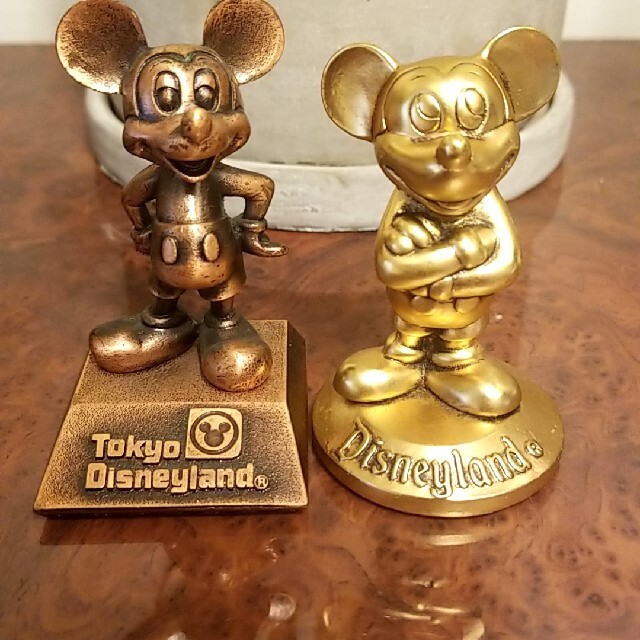 ディズニー　ミッキーマウス　ブロンズ像 エンタメ/ホビーのおもちゃ/ぬいぐるみ(キャラクターグッズ)の商品写真