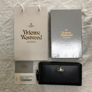 ヴィヴィアンウエストウッド(Vivienne Westwood)のキング様専用　ヴィヴィアン・ウエストウッド 長財布 黒 新品 55VV324(財布)